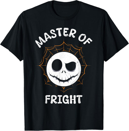 Halloween Costume for Kids MASTER OF FRIGHT Funny Creepy T-Shirt - T-Shirt | Black