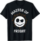 Halloween Costume for Kids MASTER OF FRIGHT Funny Creepy T-Shirt - T-Shirt | Black