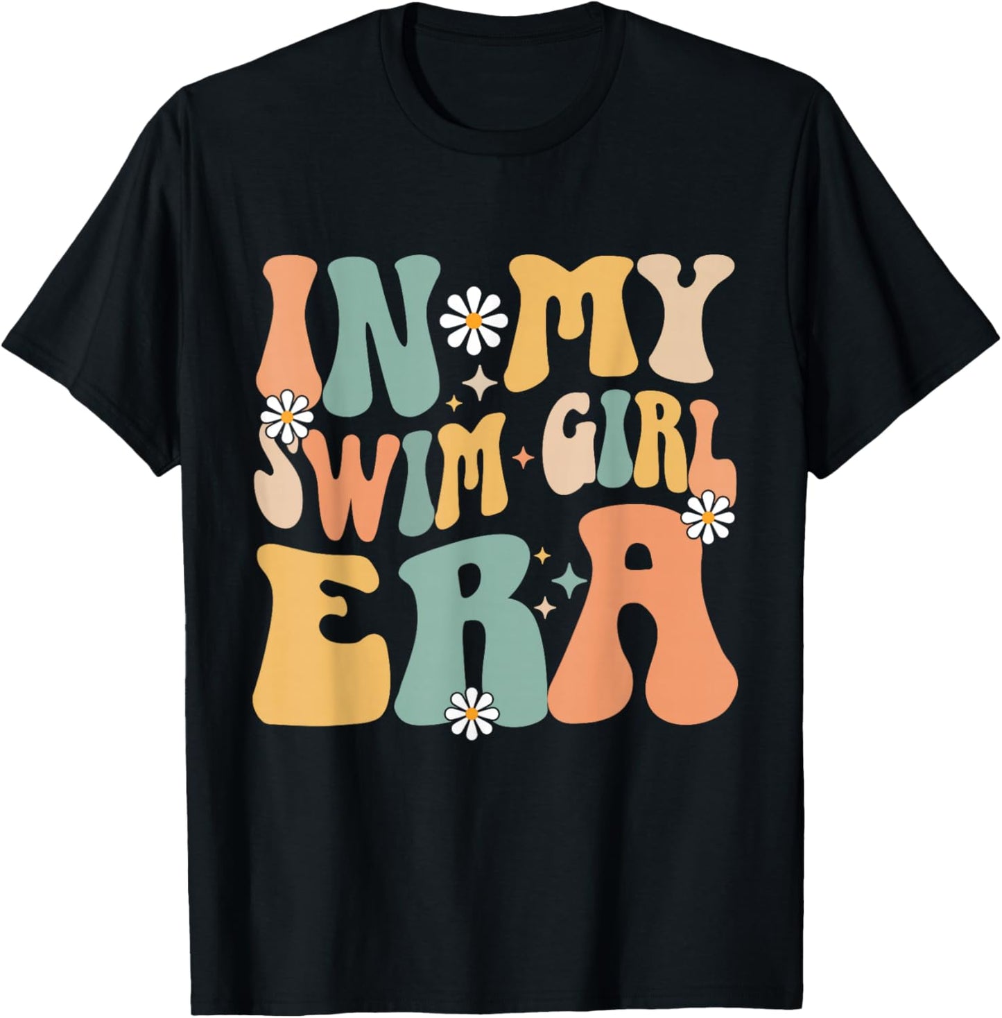In My Swim Girl Era Swimming Swimmer Swim Women T-Shirt - T-Shirt | Black