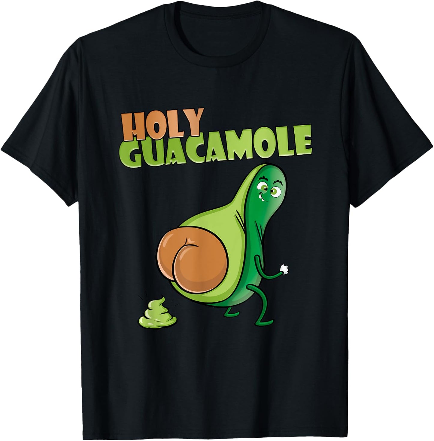 Avocado Guacamole Costume Guacamole Pajamas Holy Guacamole T-Shirt - T-Shirt | Black