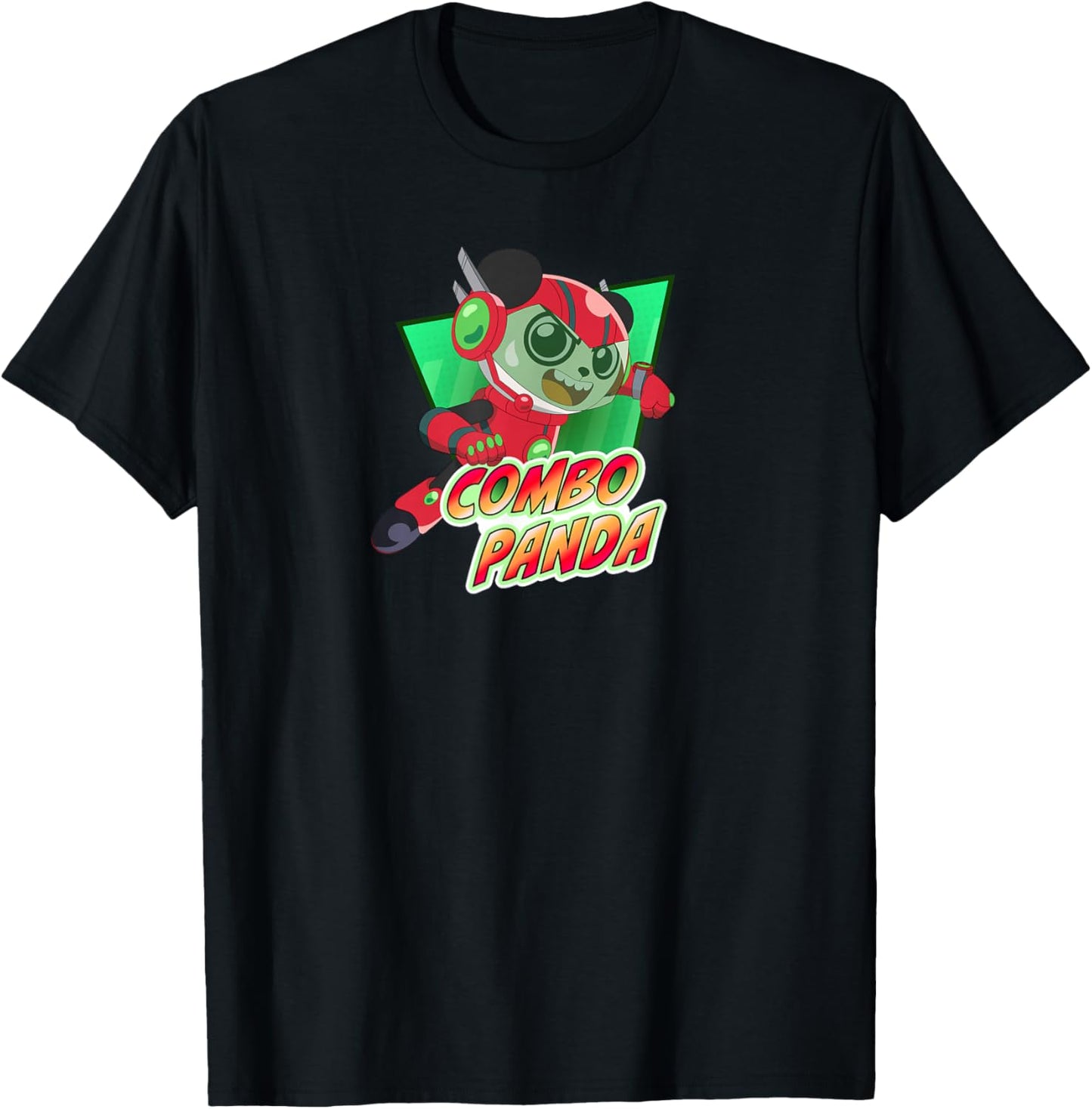 Ryan's World the Movie Combo Panda T-Shirt - T-Shirt | Black