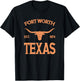 Fort Worth Texas T-Shirt - T-Shirt | Black