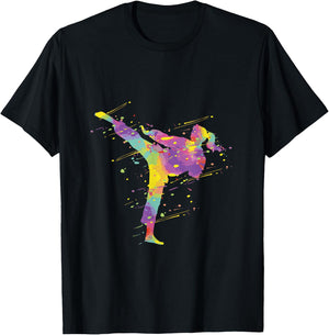 Karate Girl T-Shirt - T-Shirt | Black