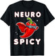 Neurotypical Neurodiversity Neuro Spicy Autism T-Shirt - T-Shirt | Black