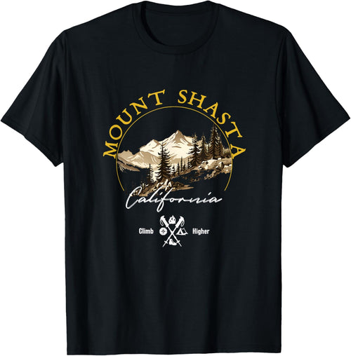 Mount Shasta Retro Vintage Apparel - Mount Shasta Souvenir