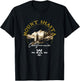 Mount Shasta Retro Vintage Apparel - Mount Shasta Souvenir T-Shirt - T-Shirt | Black