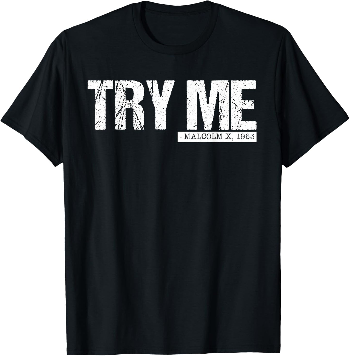 Black Pride Shirt-Try Me Afro Shirts Women Black Girl T-Shirt - T-Shirt | Black