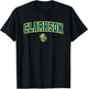 Clarkson University Golden Knights Arch Logo T-Shirt - T-Shirt | Black