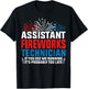 Assistant fireworks technician if you see Funny 4th Of July T-Shirt - T-Shirt | Black