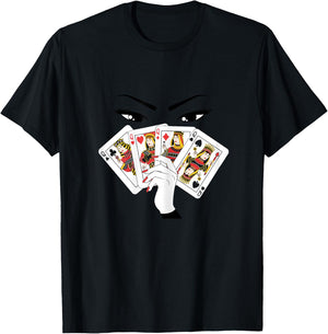 All Queens Playing Her Hand T-Shirt - T-Shirt | Black
