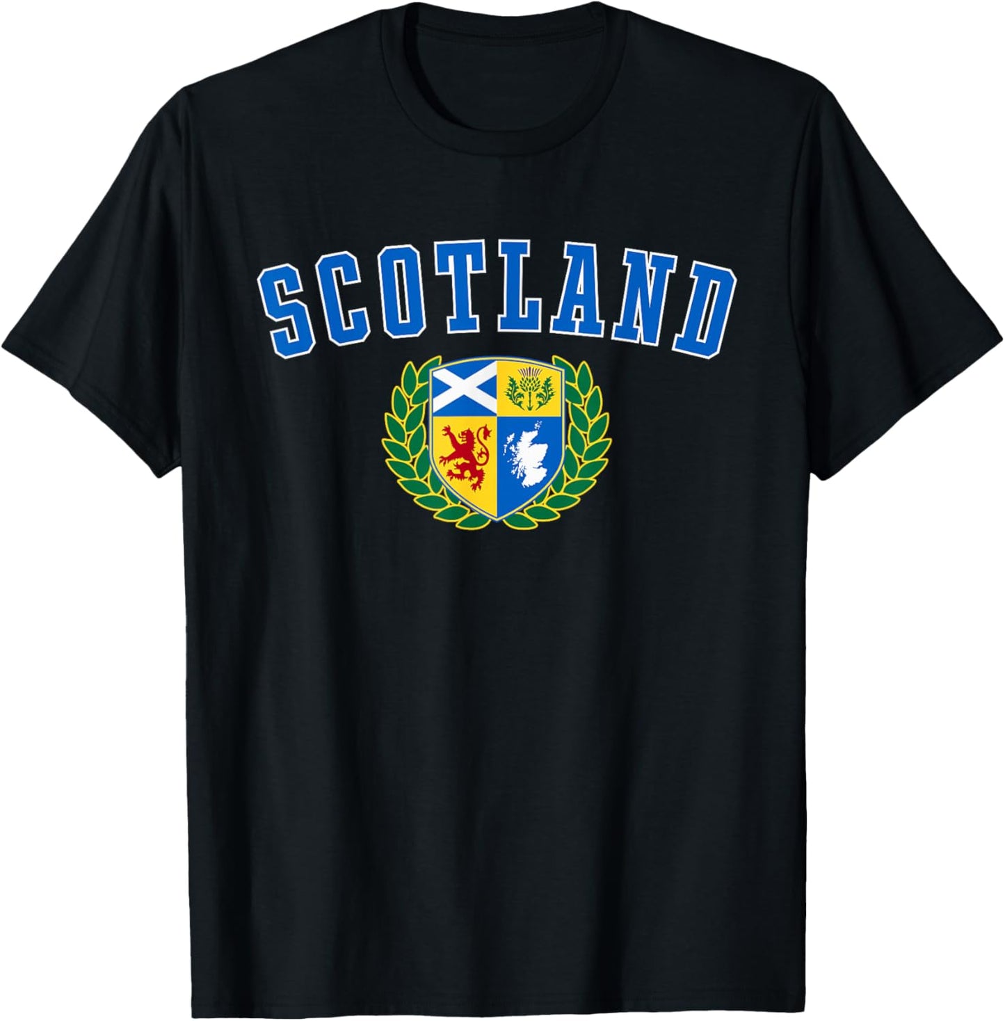 Scotland Crest T-Shirt - T-Shirt | Black
