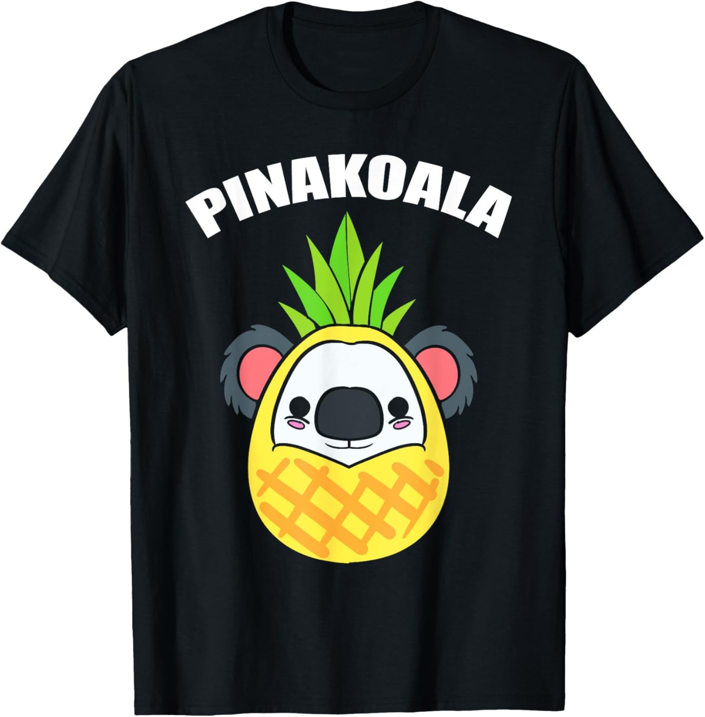 Koala Puns Pineapple Picker T-Shirt - T-Shirt | Black