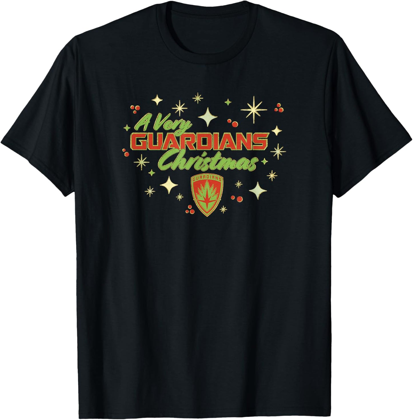 Marvel Guardians of the Galaxy Holiday Special Christmas T-Shirt - T-Shirt | Black