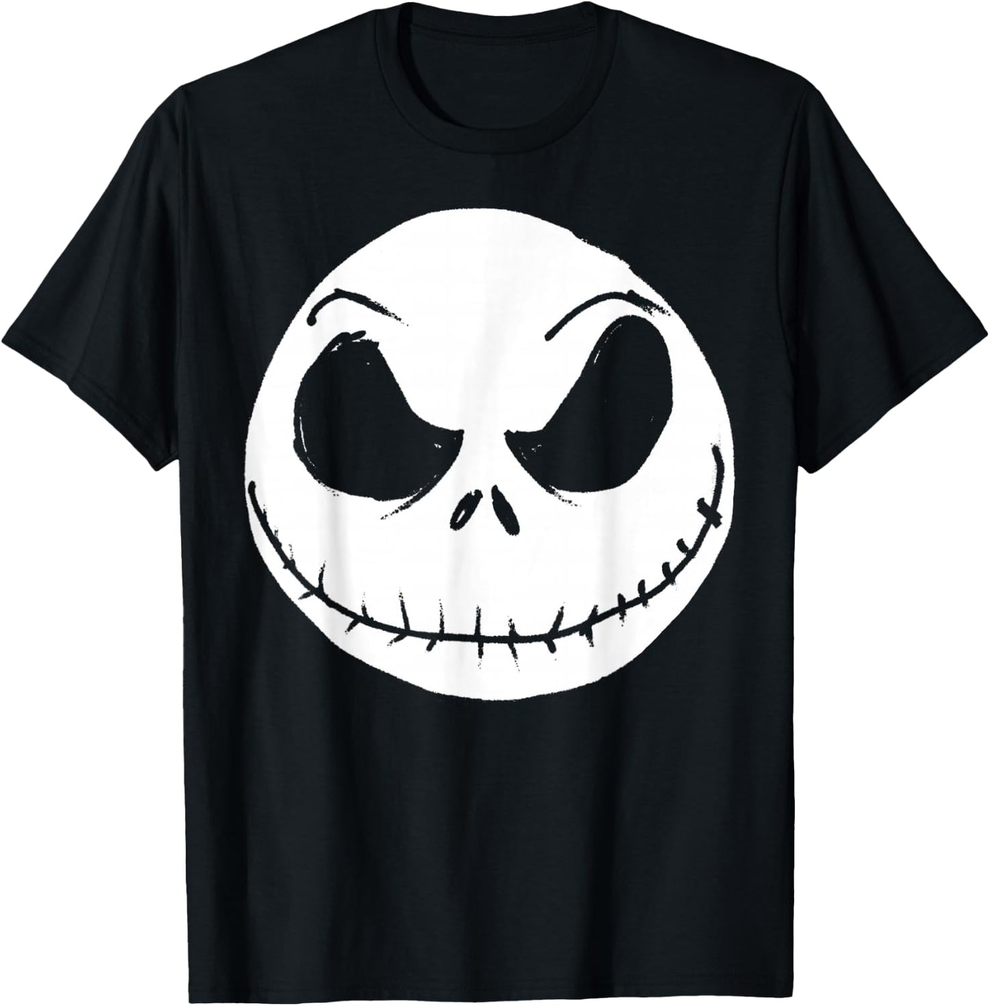 Disney The Nightmare Before Christmas Jack Skellington Face Small T-Shirt - T-Shirt | Black