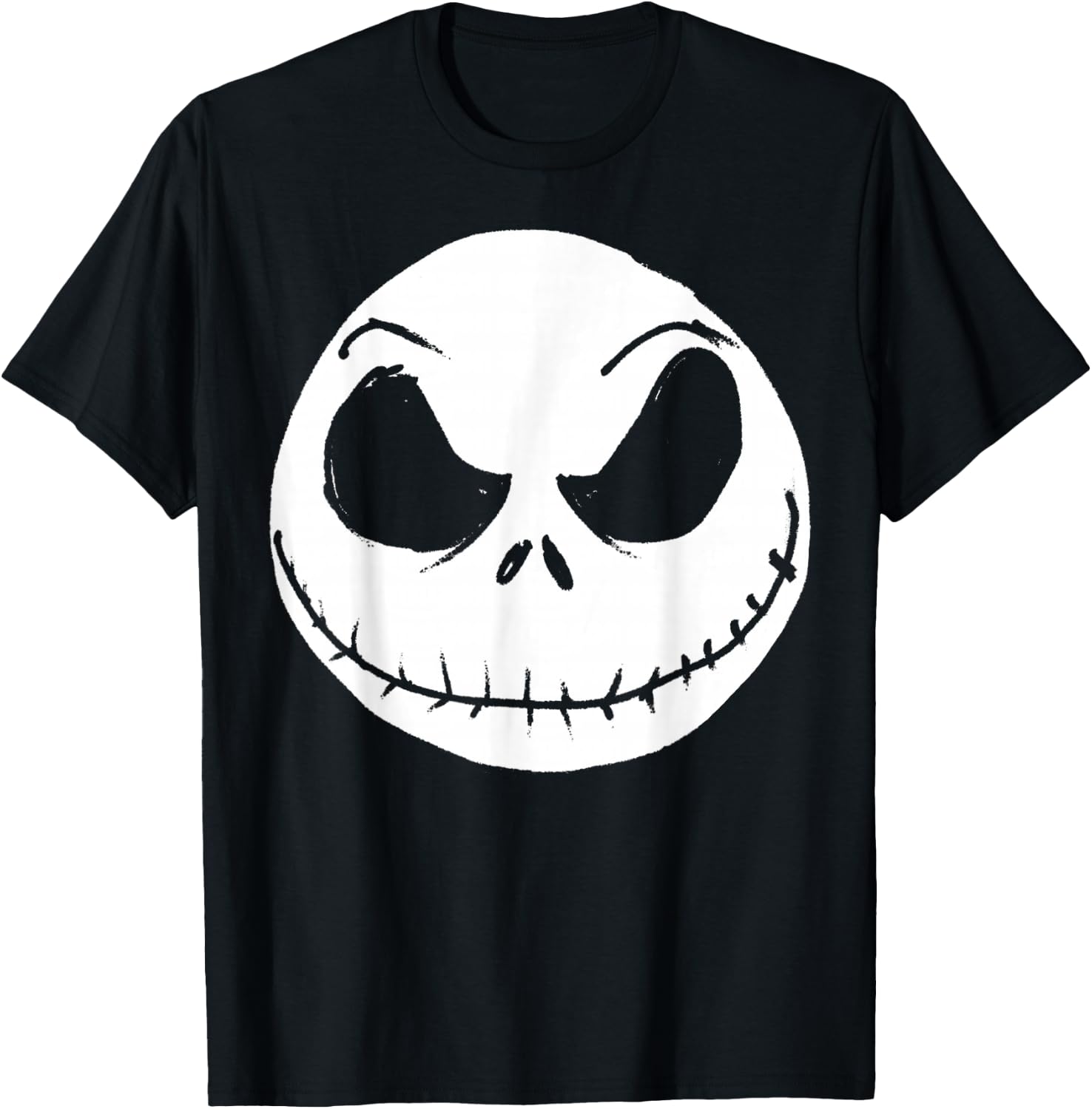 Disney The Nightmare Before Christmas Jack Skellington Face Small T-Shirt - T-Shirt | Black