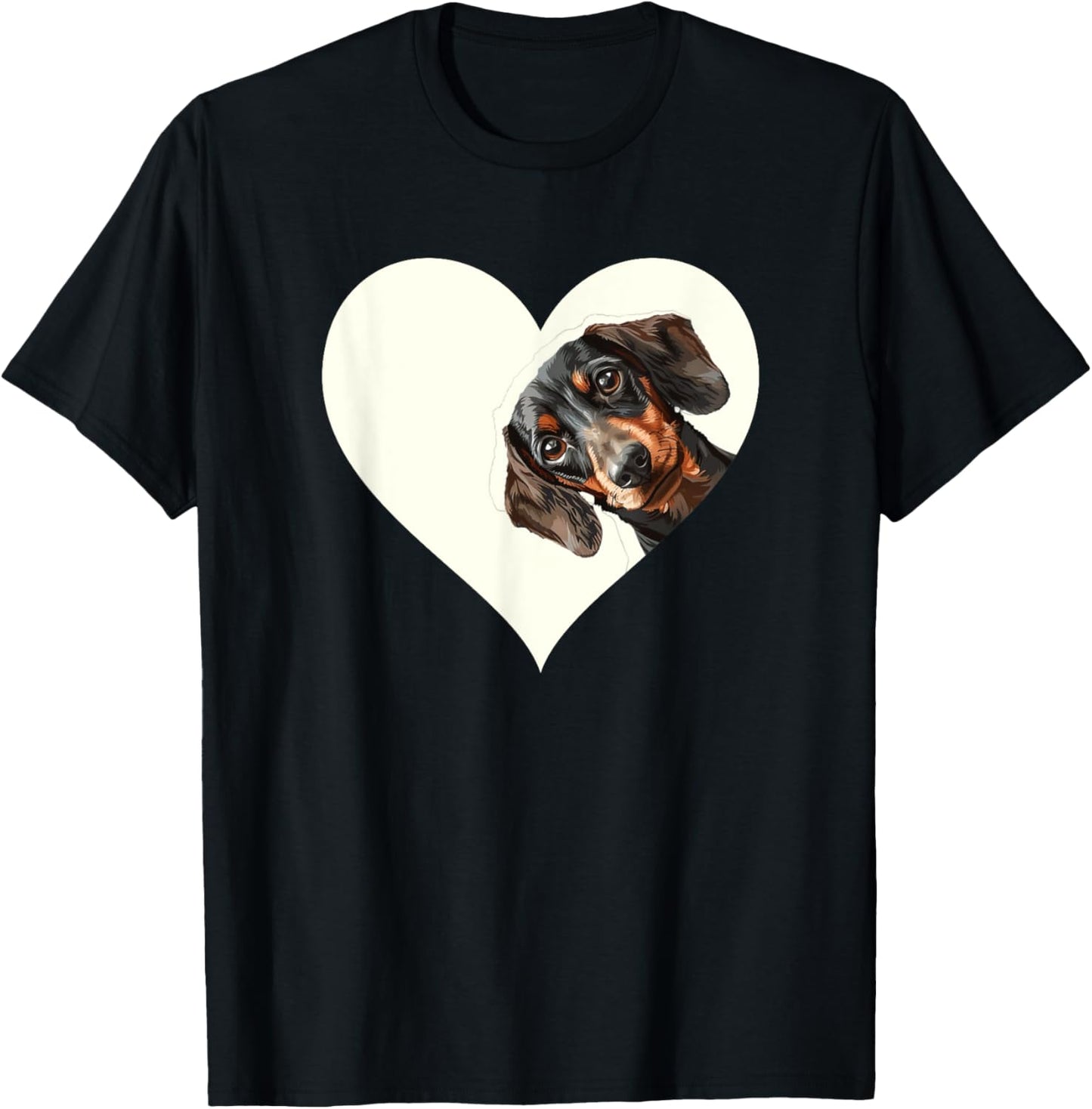Dachshund Dachshunds T-Shirt - T-Shirt | Black
