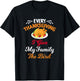 Every Thanksgiving I Give My Family The Bird Friendsgiving T-Shirt - T-Shirt | Black