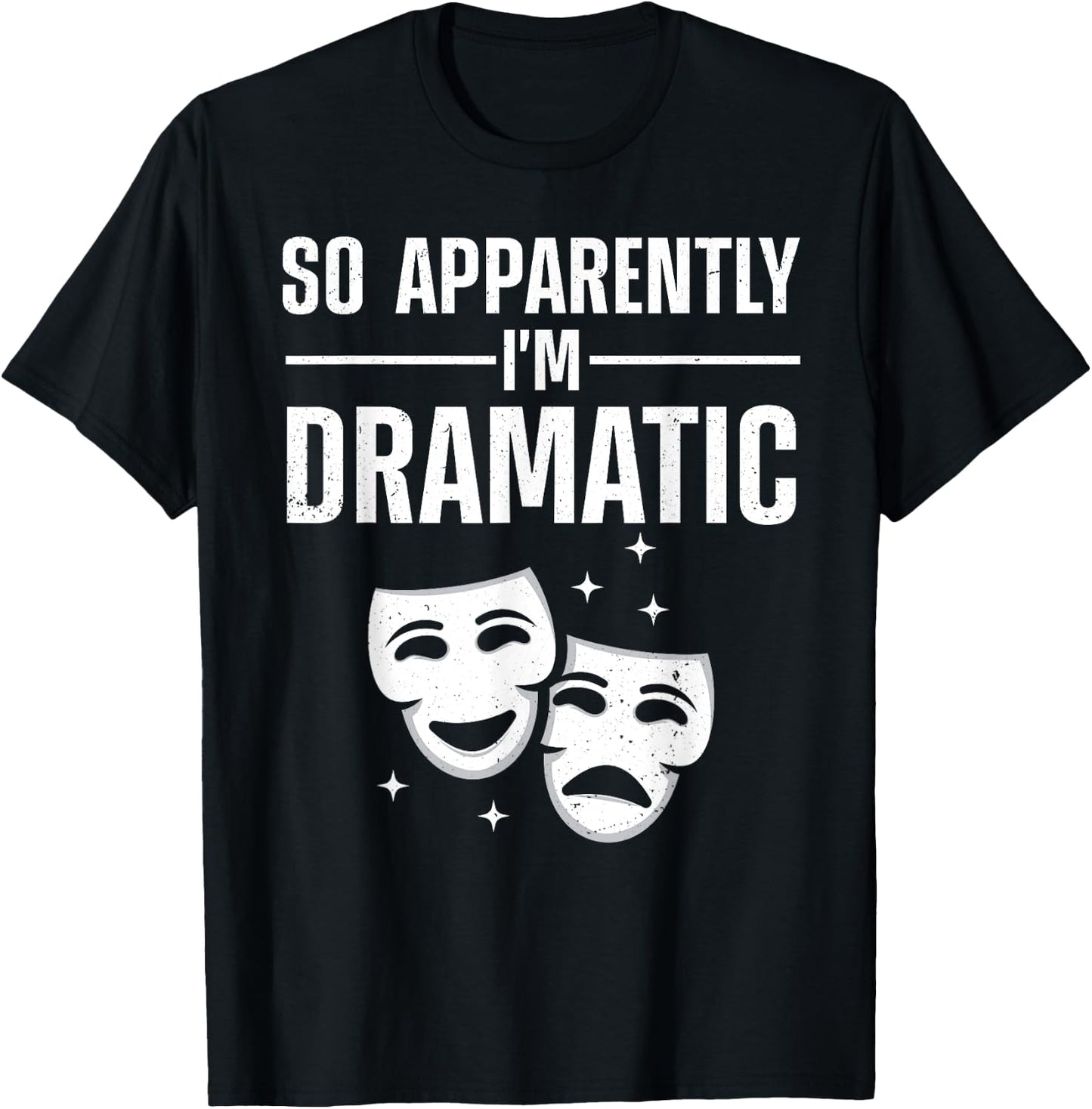 Cool Theater Art Women Musical Theater Drama Actor T-Shirt - T-Shirt | Black