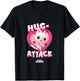 Kids DreamWorks Gabby's Dollhouse Valentine's Hug Attack! T-Shirt - T-Shirt | Black