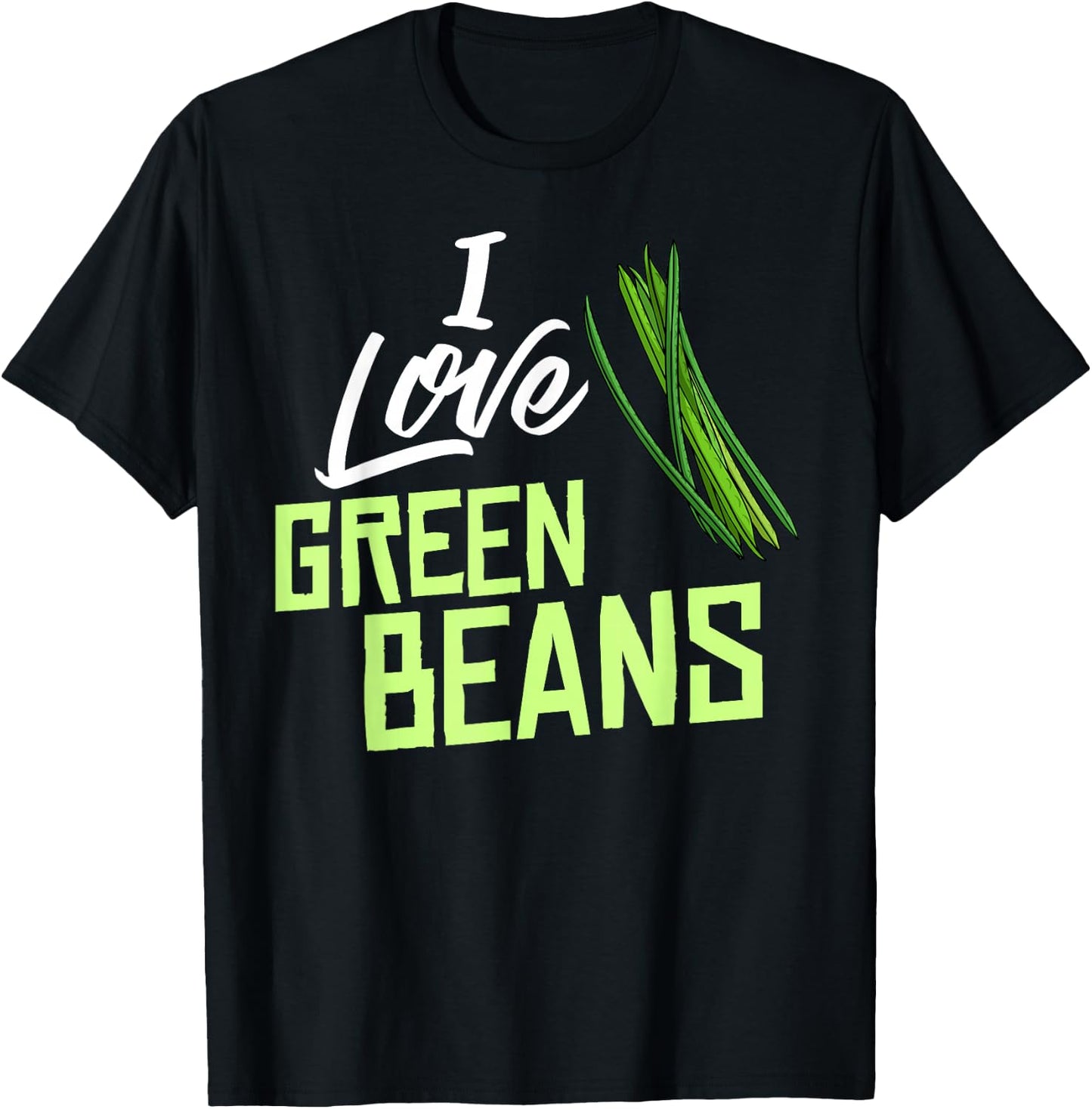 Green Bean String Casserole T-Shirt - T-Shirt | Black