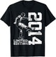 Limited Edition 2014 11 Years Football 11th Birthday T-Shirt - T-Shirt | Black