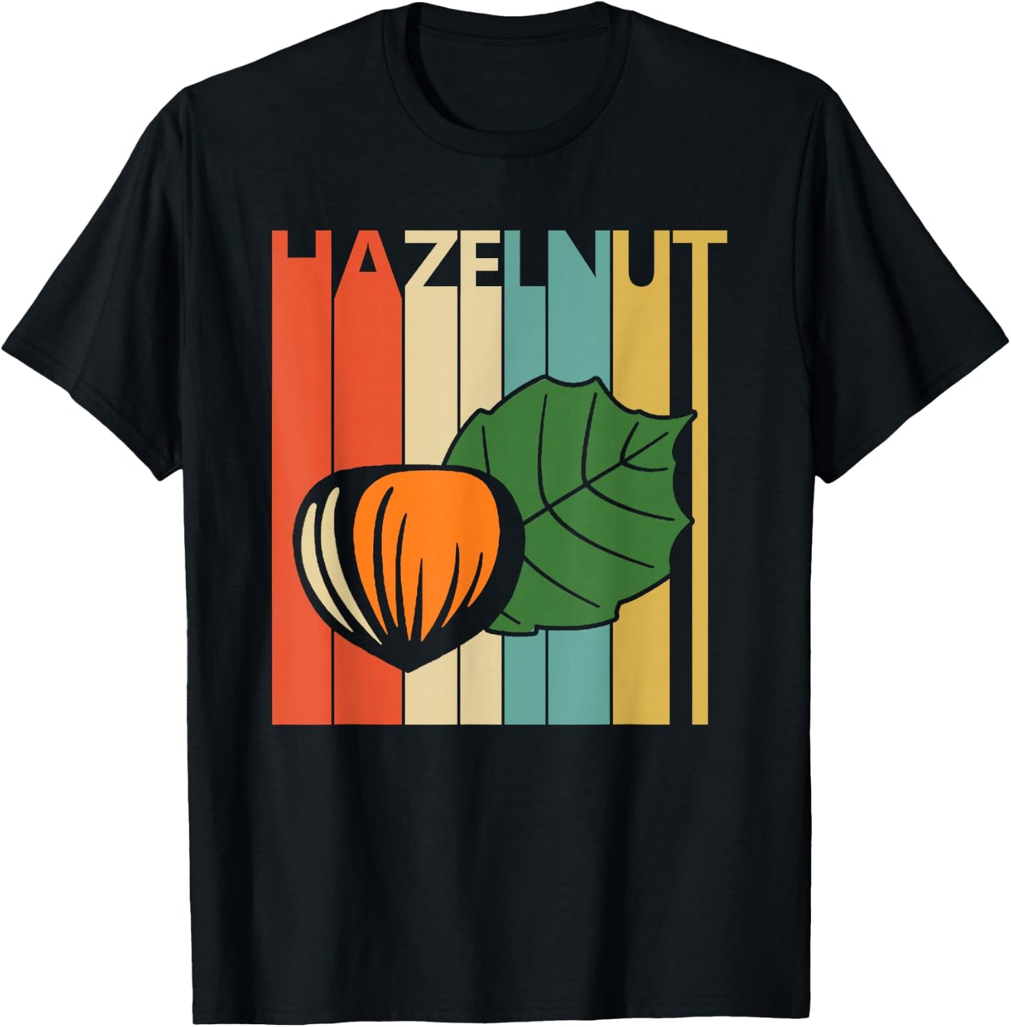 Vintage Hazelnut T-Shirt - T-Shirt | Black