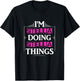 I'm Stella Doing Stella Things Funny First Name Gift T-Shirt - T-Shirt | Black
