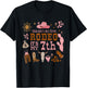 This Ain't My First Rodeo Its My 7th Girl Birthday Outfit T-Shirt - T-Shirt | Black