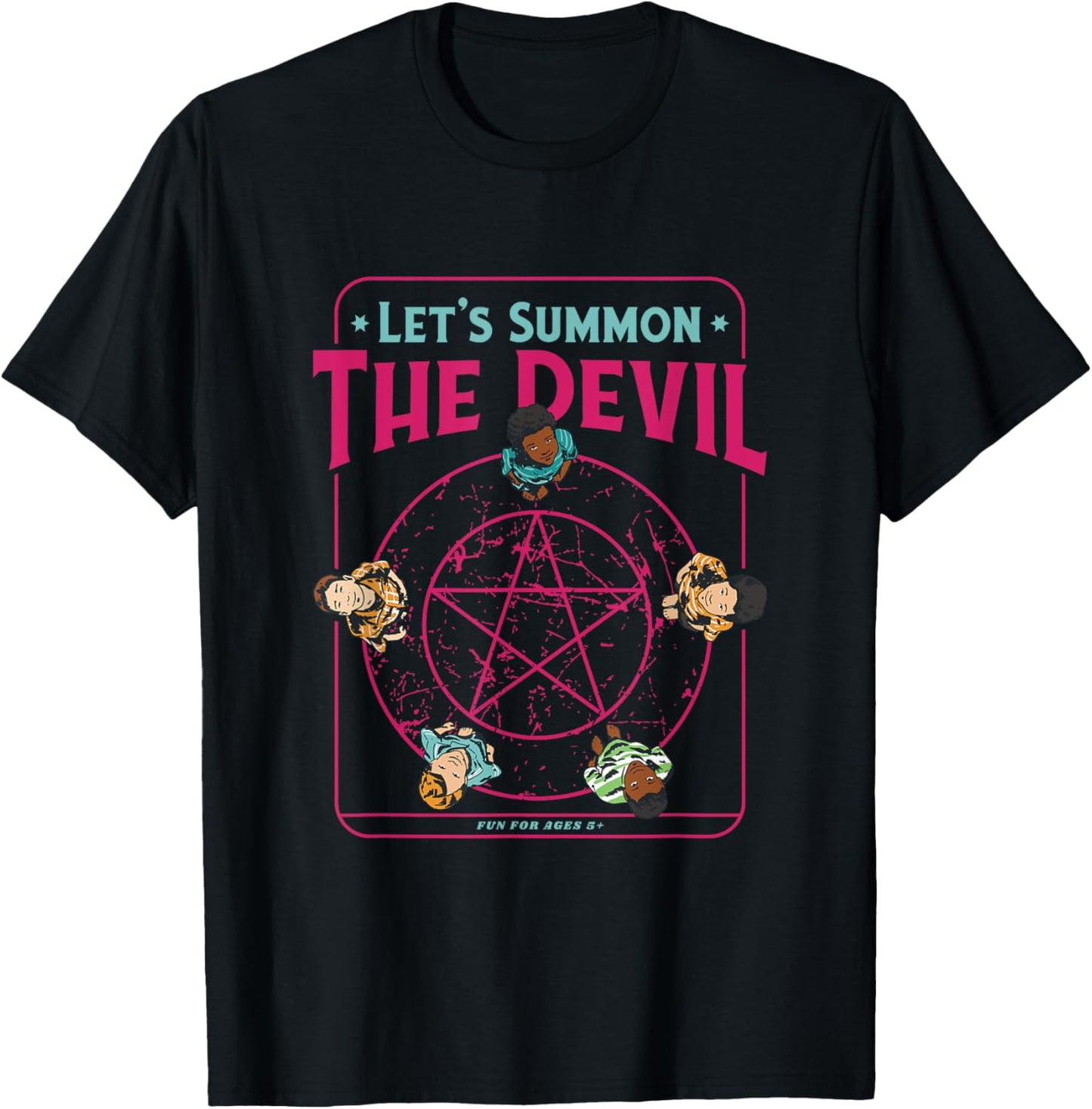 Funny Goth - Let Us Summon The Devil Game T-Shirt - T-Shirt | Black