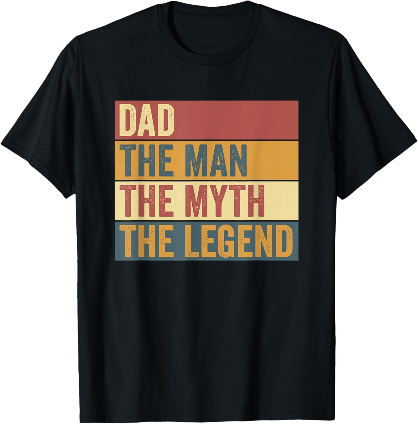 Funny Dad Legend Saying T-Shirt - T-Shirt | Black