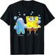 Mademark x SpongeBob SquarePants - SpongeBob Bubble Technique T-Shirt - T-Shirt | Black