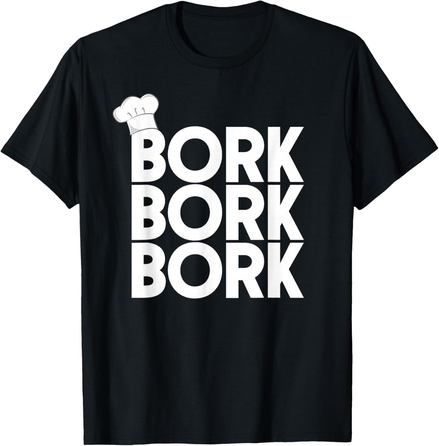 Swedish Chef Funny with Bork T-Shirt - T-Shirt | Black