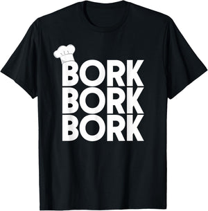 Swedish Chef Funny with Bork T-Shirt - T-Shirt | Black