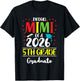 Funny Proud Mimi of a Class of 2026 5th Grade Graduate T-Shirt - T-Shirt | Black