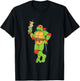 Teenage Mutant Ninja Turtles Raphael Pizza Slice Vintage T-Shirt - T-Shirt | Black