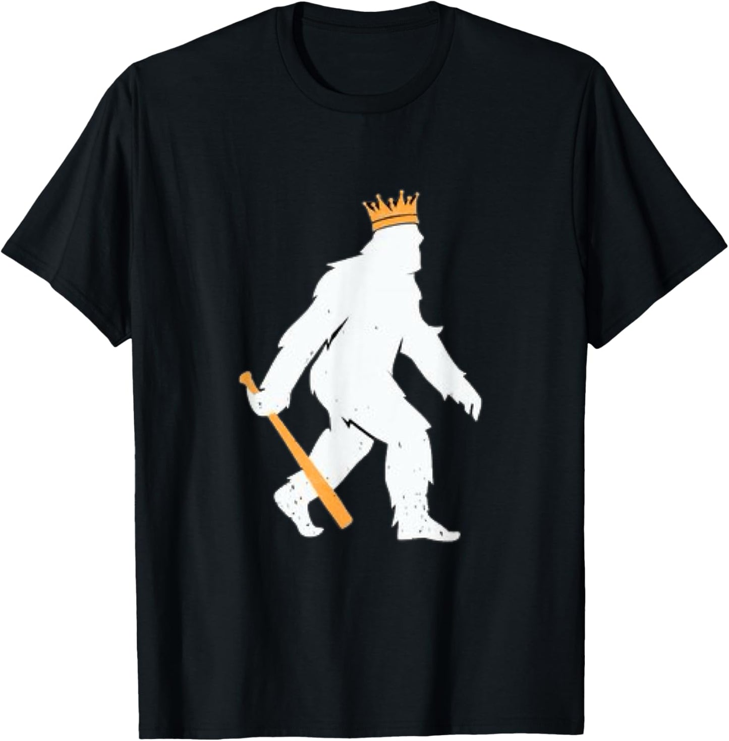 Crowned Pasquatch T-Shirt - T-Shirt | Black