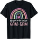 Gam-Gam Shirt for Grandma Mothers Day Blessed Gam-Gam T-Shirt - T-Shirt | Black