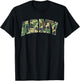 Army Text Camo T-Shirt - T-Shirt | Black
