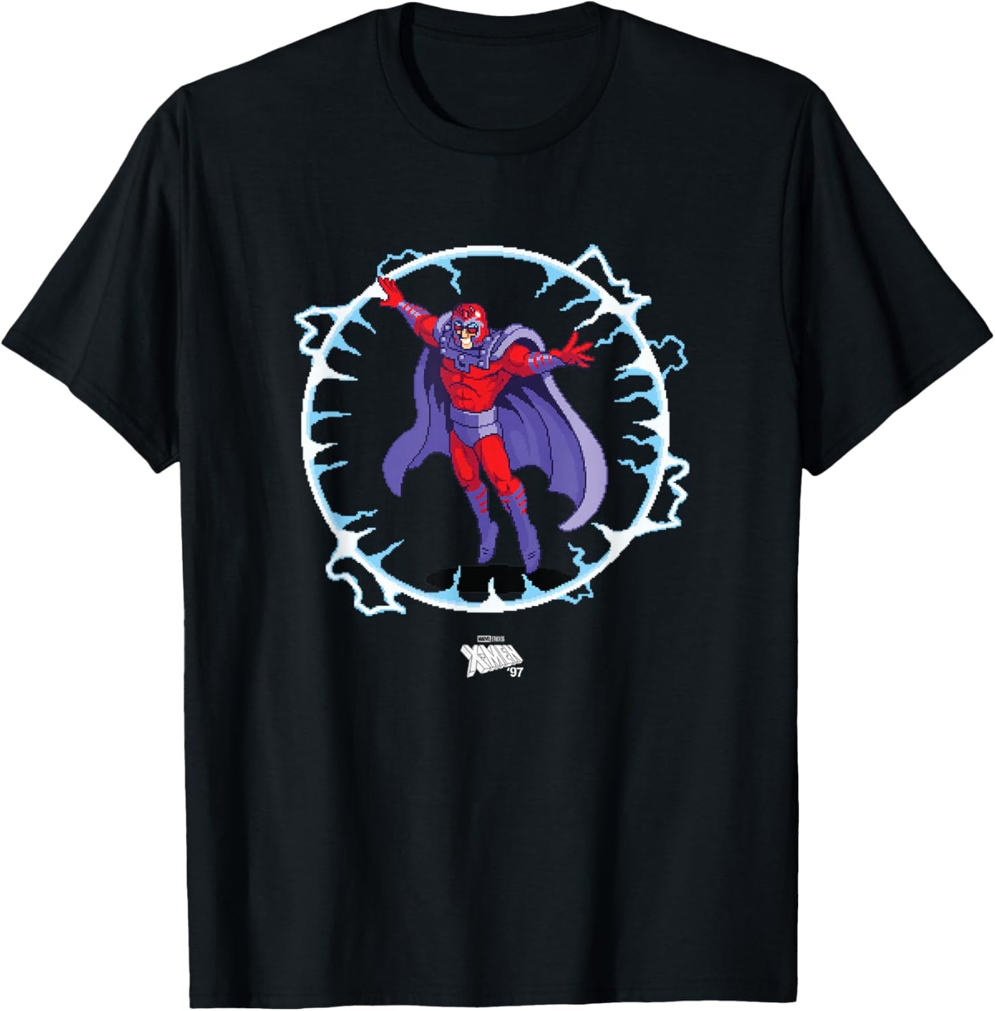Marvel X-Men '97 Magneto Vintage Classic Comic Villain T-Shirt - T-Shirt | Black