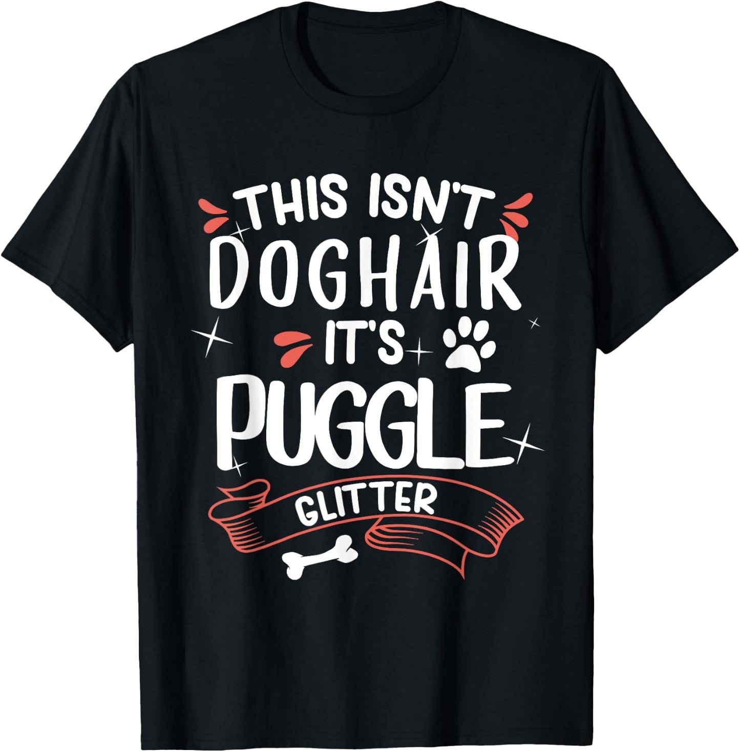 Puggle Shirt Men Women Dog Mom Dog Lover Puggle T-Shirt - T-Shirt | Black