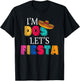 I'm Dos Let's Fiesta Taco Twosday 2nd Birthday 2 Year Old T-Shirt - T-Shirt | Black