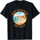Great Ocean Road Australia Distressed Circle T-Shirt - T-Shirt | Black