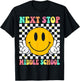 Next Stop Middle School Elementary School Graduation 2025 T-Shirt - T-Shirt | Black