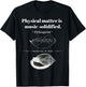 Pythagoras "Physical Matter Is Music Solidified" Logo T-Shirt - T-Shirt | Black