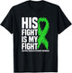 His Fight Is My Fight Duchenne Muscular Dystrophy Awareness T-Shirt - T-Shirt | Black