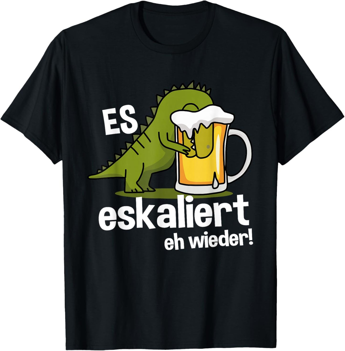in Schwarz, , Kurzarm, Klassisch, S, EU 40.5 T-Shirt - T-Shirt | Black