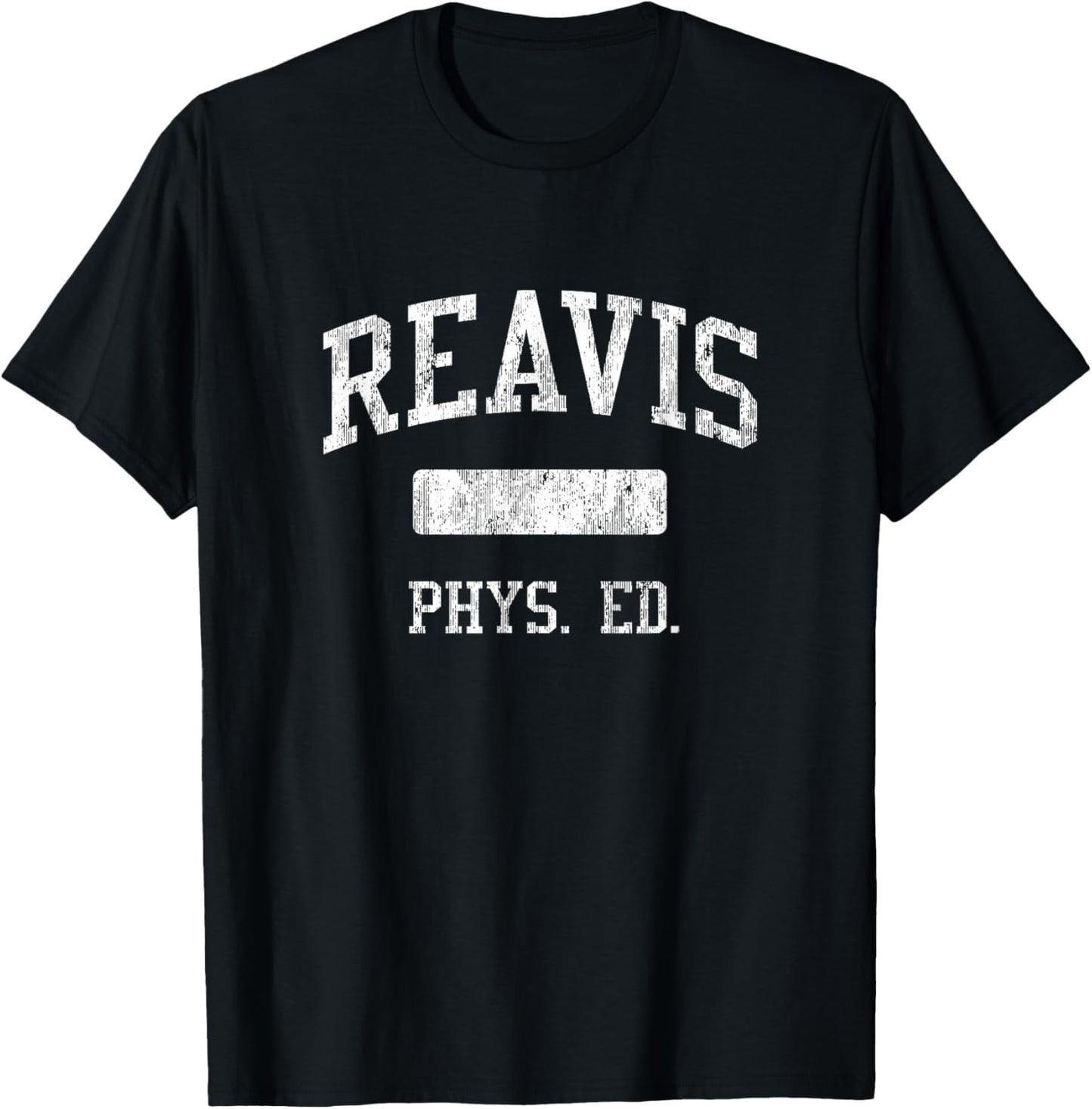 Reavis High School HS Burbank IL PHYS Ed T-Shirt - T-Shirt | Black
