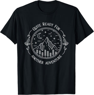 Quite Ready For Another Adventure T-Shirt - T-Shirt | Black