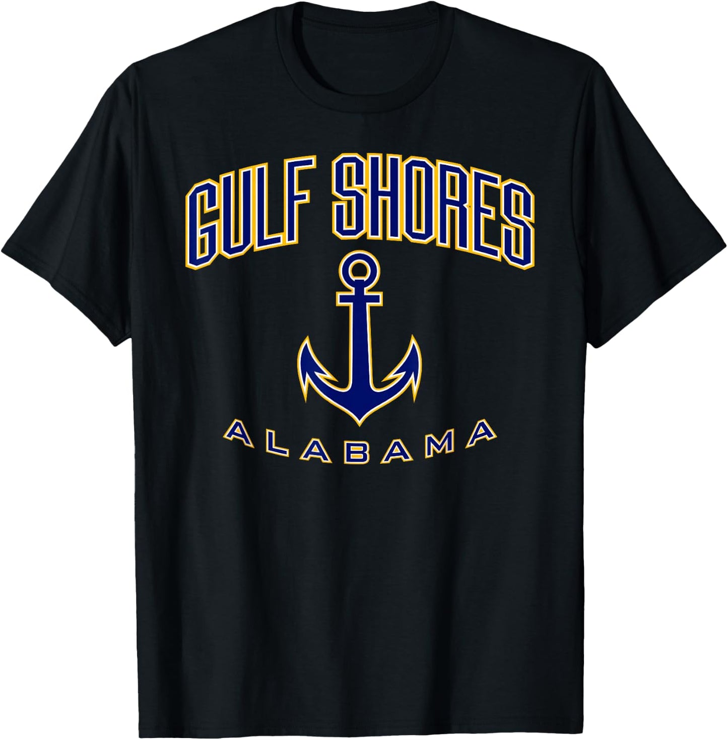 Gulf Shores, Alabama, United States of America T-Shirt - T-Shirt | Black