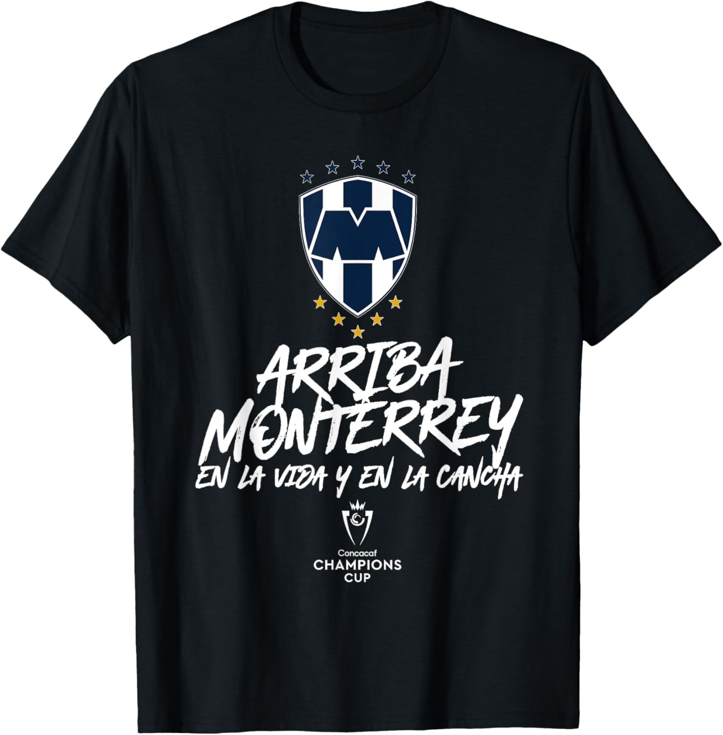 Exclusive Collection of Rayados de Monterrey T-Shirt - T-Shirt | Black